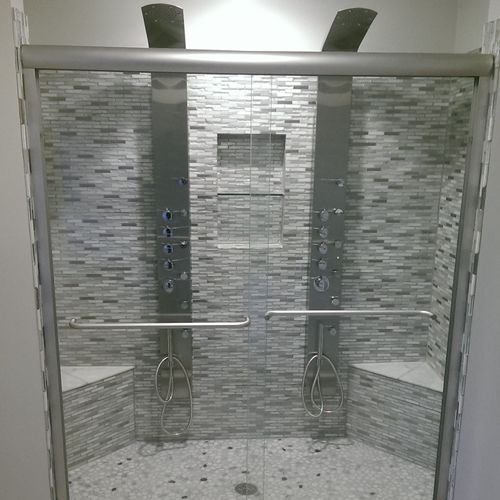 Another custom shower!