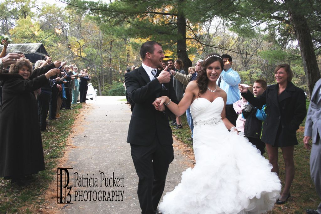 Sparklers and emotion seemed to gently carry this 