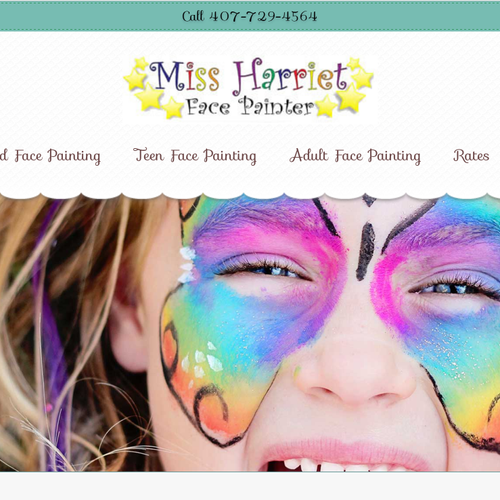 Melbourne, FL Face painting Wordpress Web design &