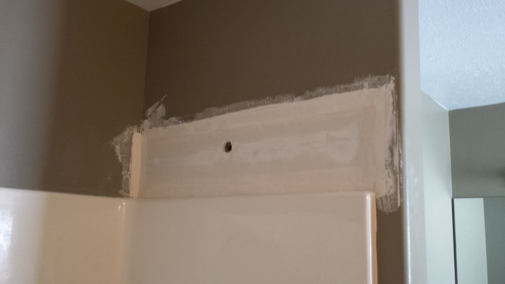 Half way through the repair!