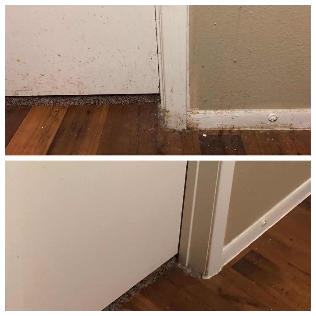 Before and after door
