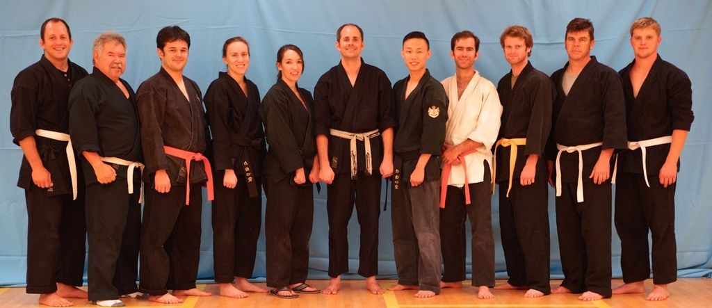 The usual training group at Las Positas College. 