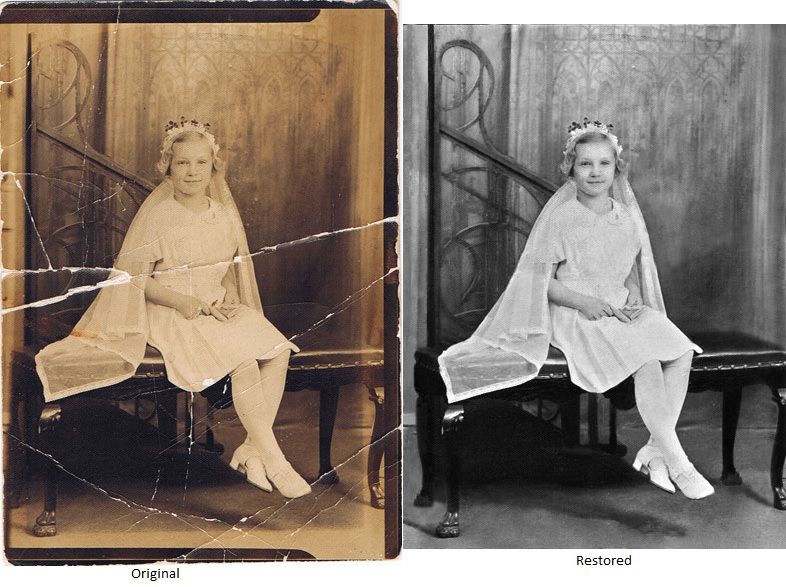 Photo retouching