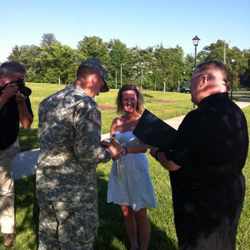 Many Military Wedding!!!