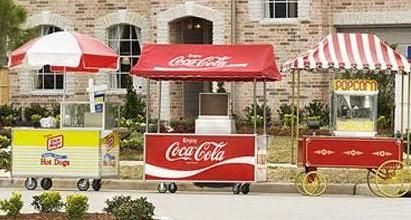 Many Concessions options for events including Funn