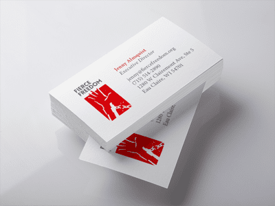 Business cards & branding for local non-profit see