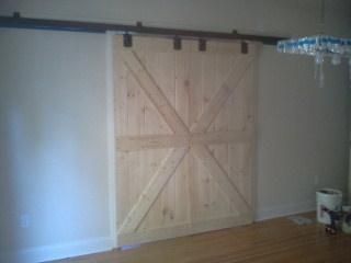 Some barn doors I built.