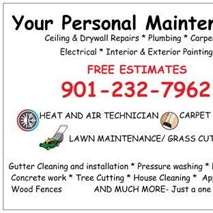 Your Personal Maintenance
