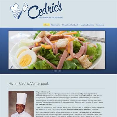 New WordPress website for restaurant, with forms a