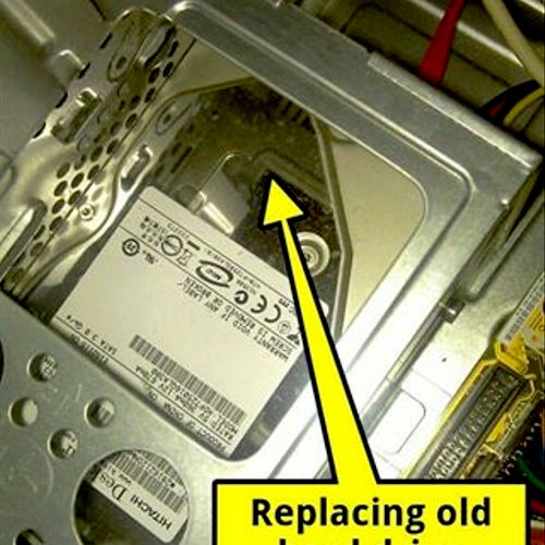 Hard drive replacements and installments