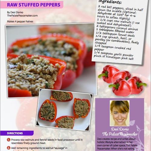 Published in Raw Food Magazine.