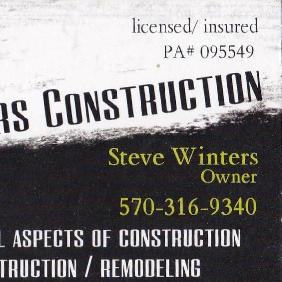 Steven Winters Construction
