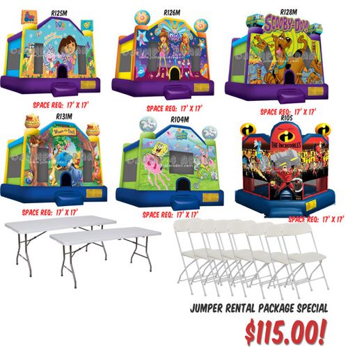 Super Jumper Special Package #1 for only $115!
