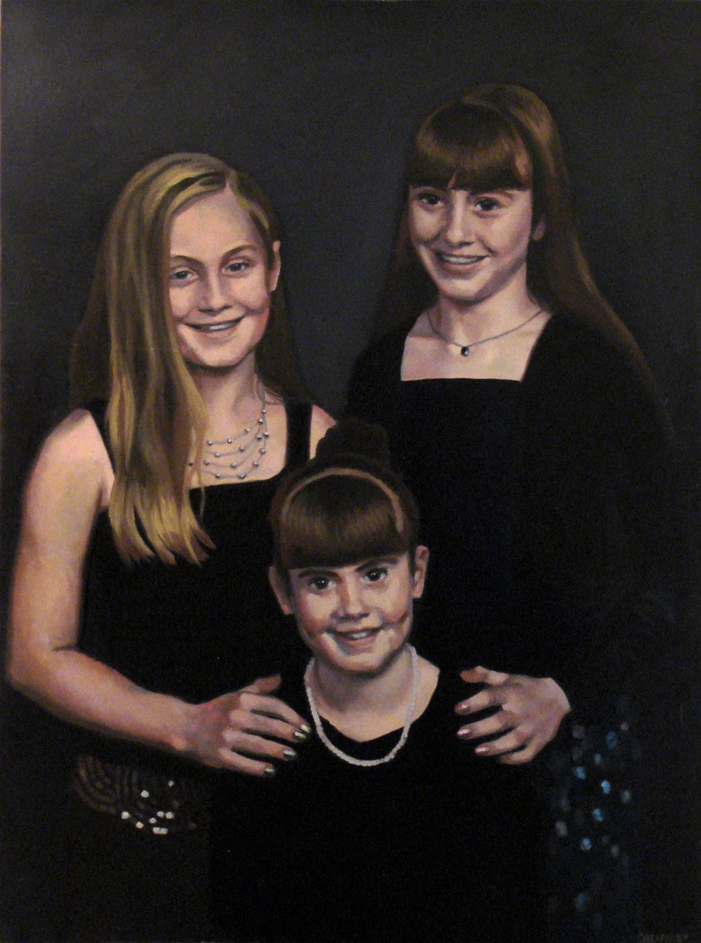 The Keffer Daughters - 2011 - Oil on Canvas
