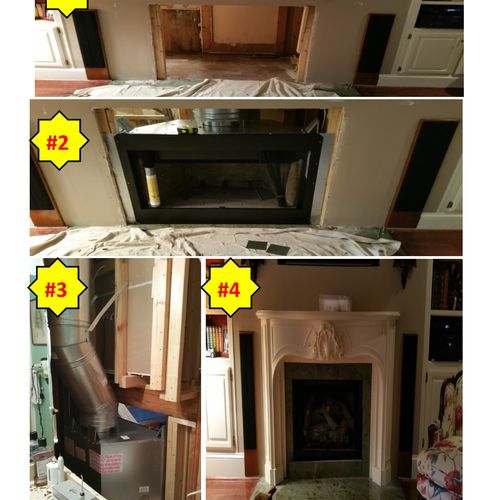 Fireplace Rebuild from start to finish