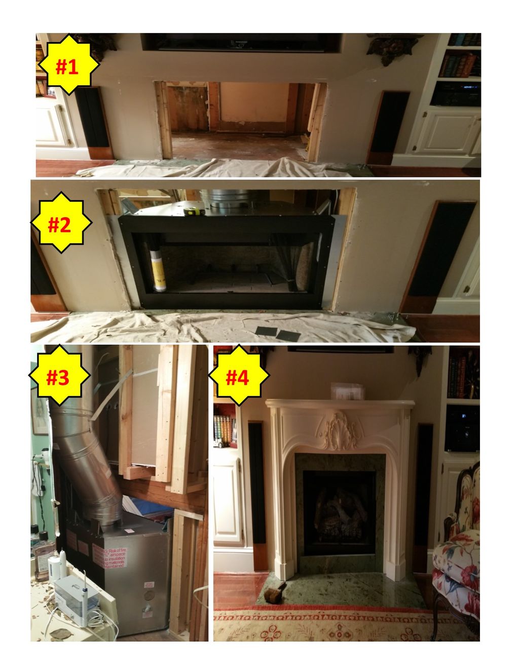 Fireplace Rebuild from start to finish