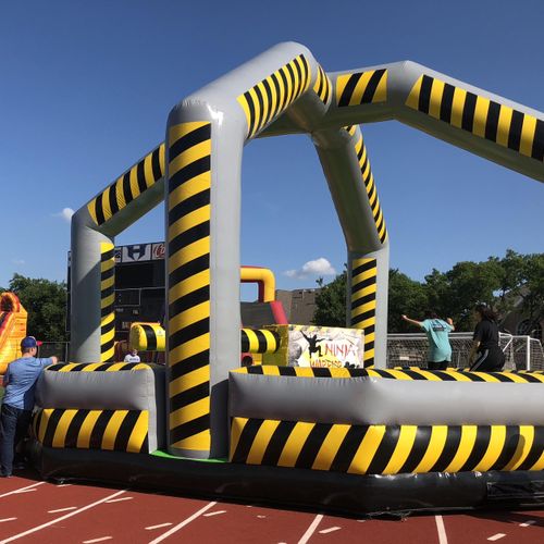 Inflatable wipeout game Richardson