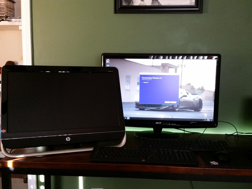 Fresh install of Windows 10 fixed this All-in-One 