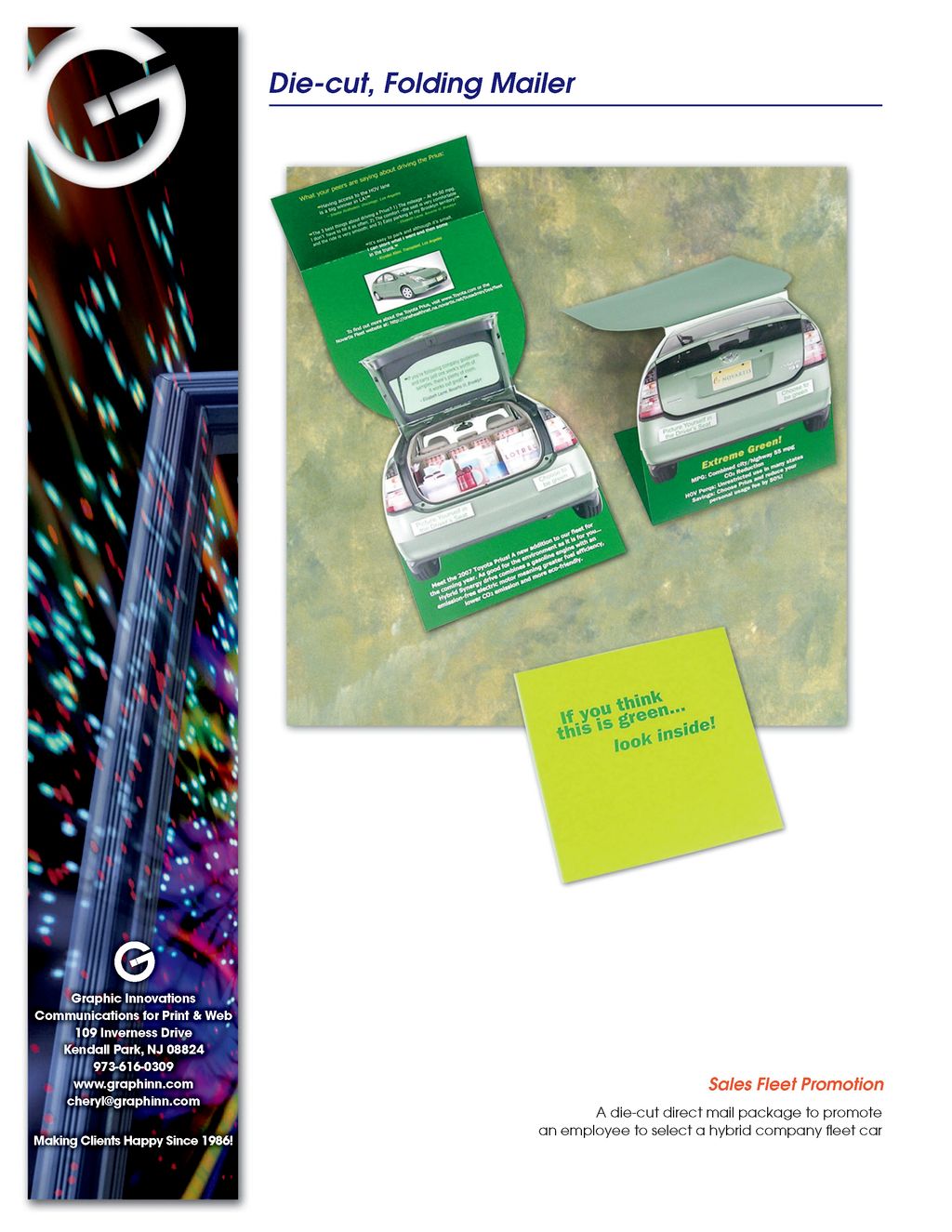 Direct Mail programs and fulfillment