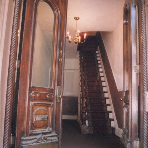 Brownstone interior restoration, Troy, NY