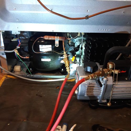 compressor replacement only to be attempted by hig
