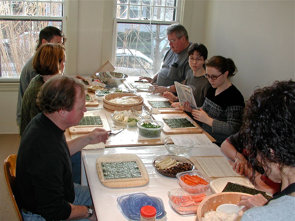 sushi making class