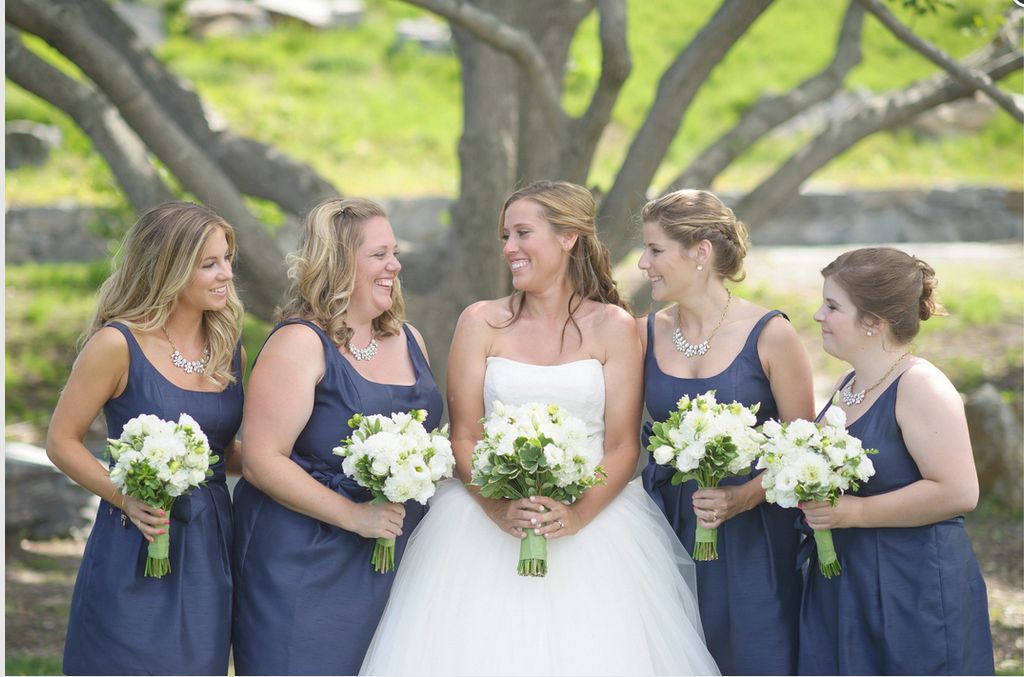 a fresh summer Maine wedding