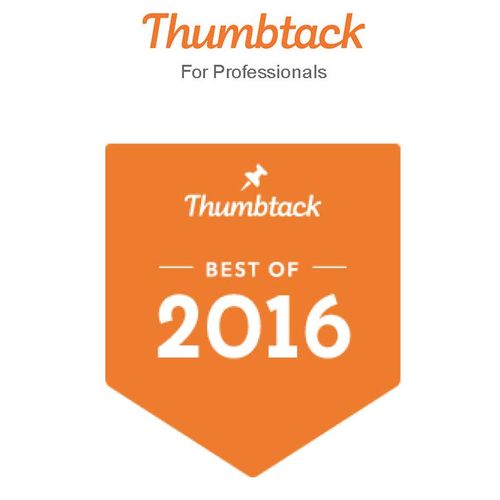 We're proud to have won both Thumbtack's Best of 2