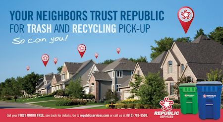 Republic Services, Nashville, TN 
Ongoing Resident