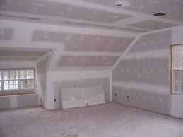 Interior drywall installation
