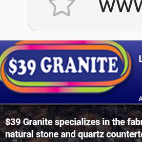 $39 Granite