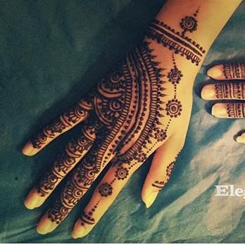 Elegant Henna Tattoos