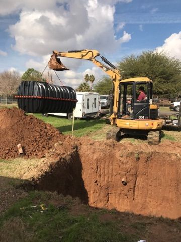Poly Septic Tank Installation