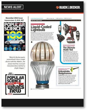Media Placement - Popular Science Magazine