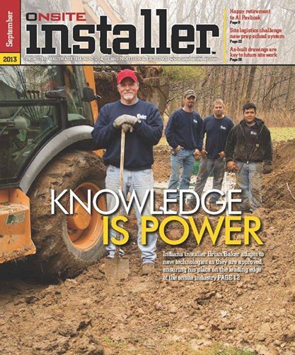 Front cover magazine image for Installer Magazine.