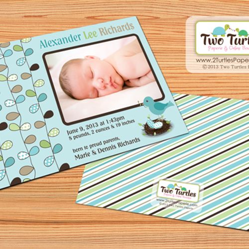 Adorable Birth Announcements for girls and boys