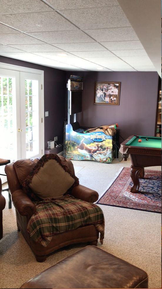 Basement Remodel Before 