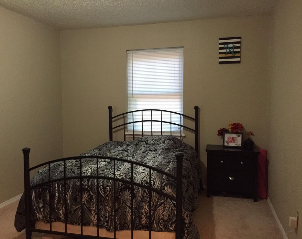 After - removed Paneling textured walls and painte