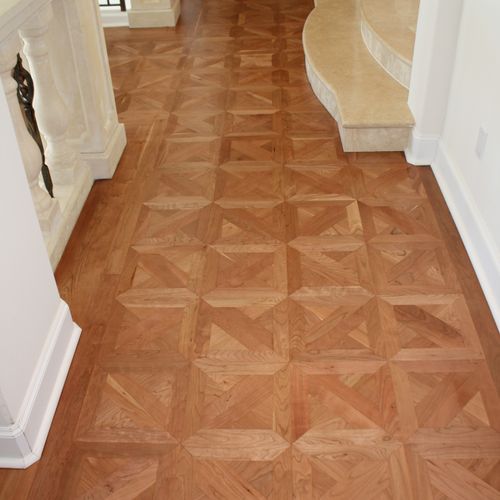 Sharp Wood Floors will travel to your home, examin
