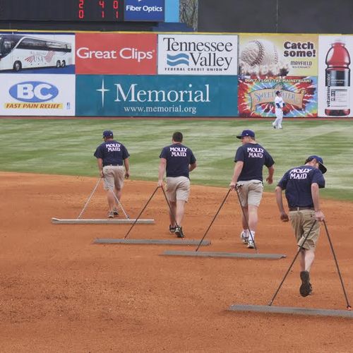 Chattanooga Lookouts Grounds Crew!!!