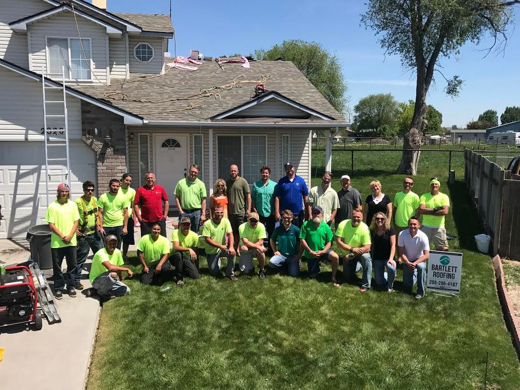 The Bartlett Homes & Roofing Crew-Highly trained a