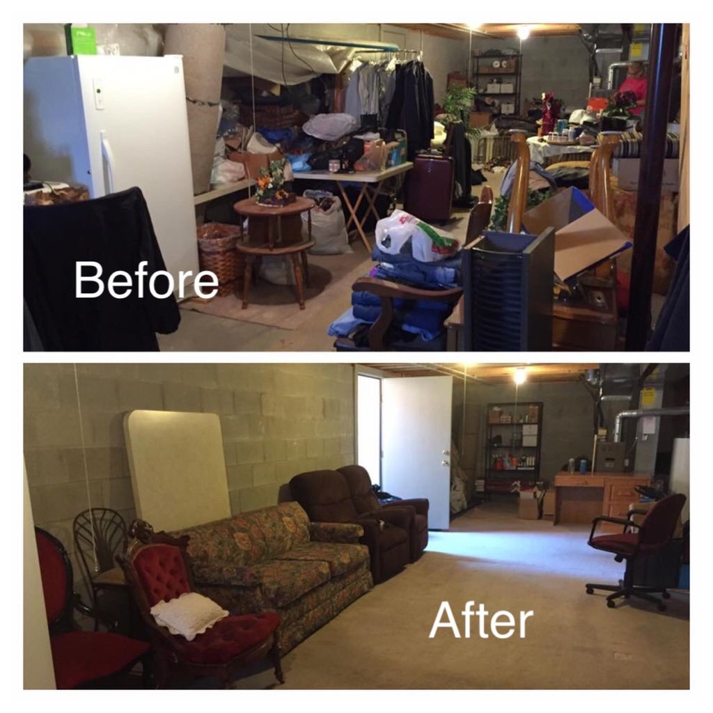 Basement Clean Out/Organize