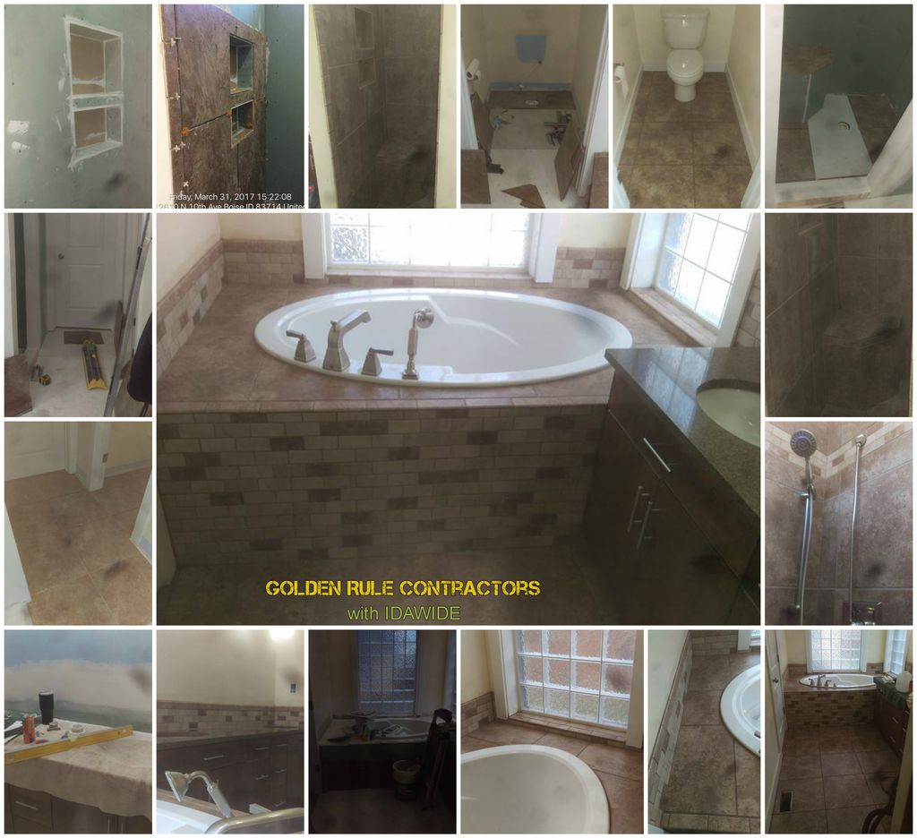 Bathroom Tile/Remodel to walk-in