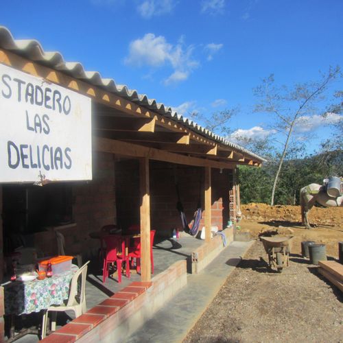 Refreshment stand (estadero) in the countryside of