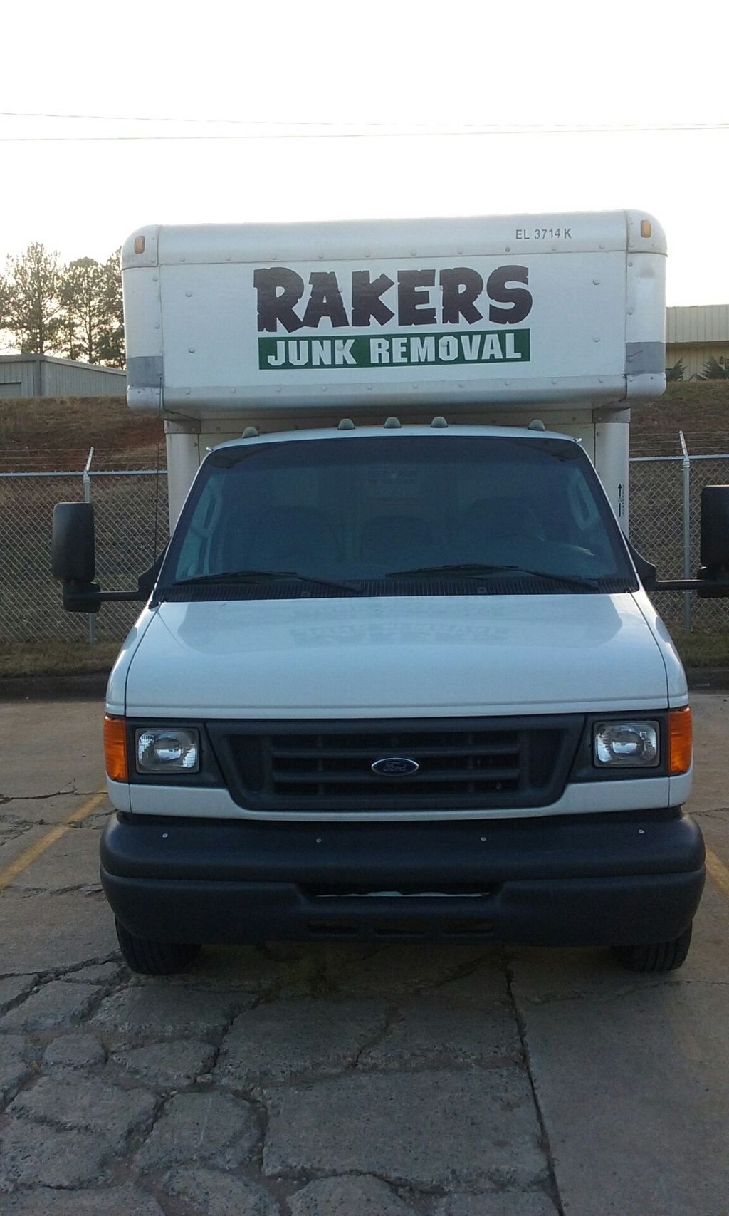 Front of our 17' Box Truck