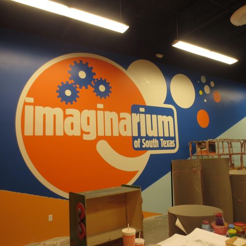 Imaginarium of South the Texas Logo Painting and D