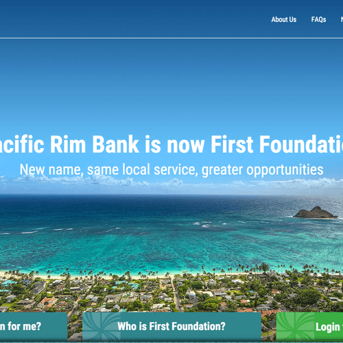 Pacific Rim Bank / First Foundation