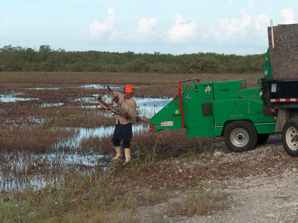 This is how clean we left the site at Boca Chica N