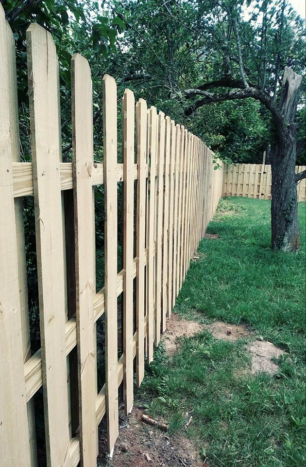 Fence built by Mike.