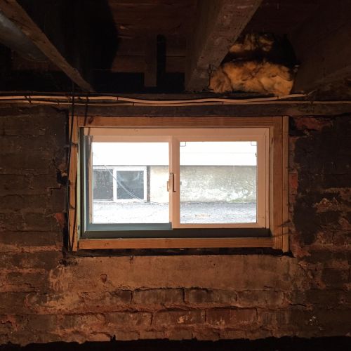 Replaced window 